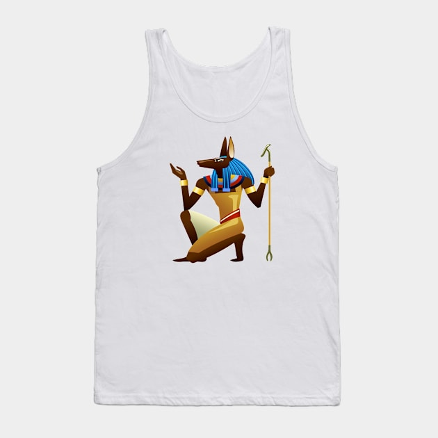 Anubis Underworld Diety Tank Top by ameristar